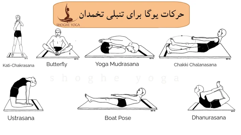 بهترین حرکات یوگا برای تنبلی تخمدان